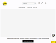 Tablet Screenshot of globo-lighting.com